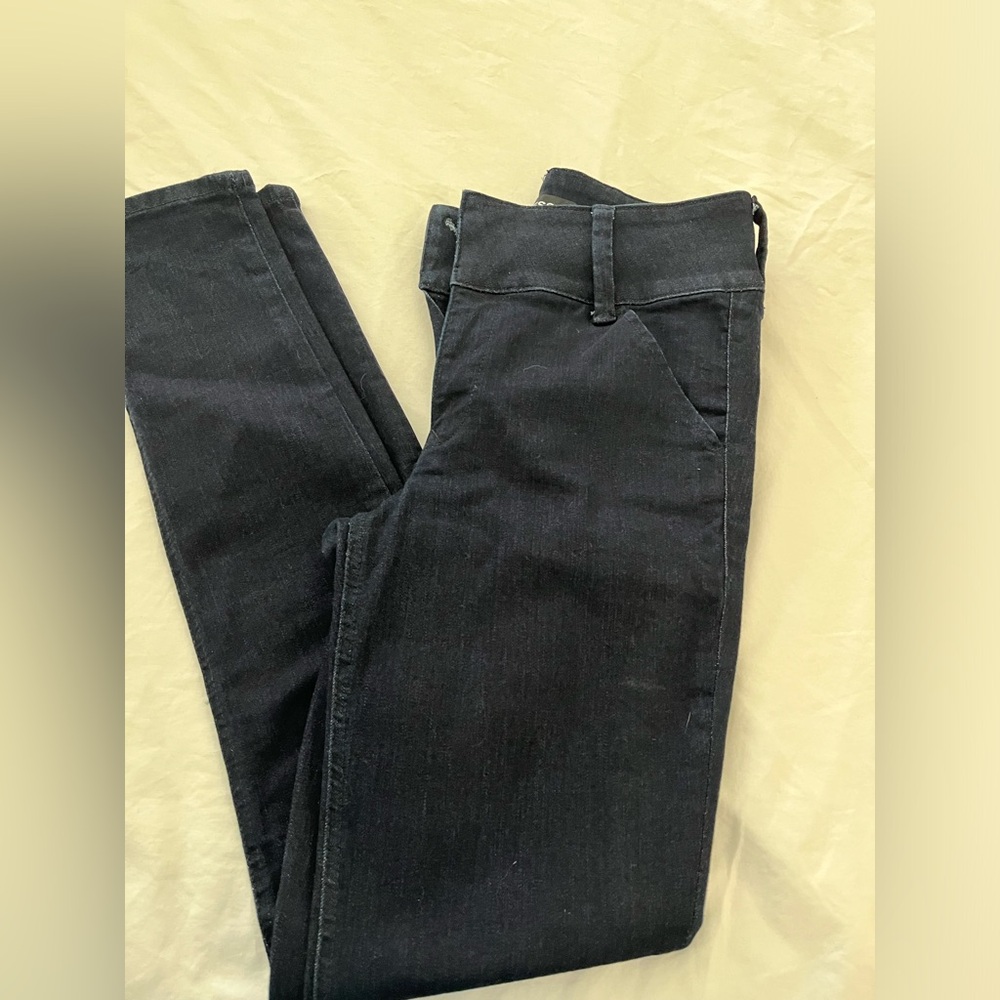 Stretch denim perfect high-rise skinny jeans